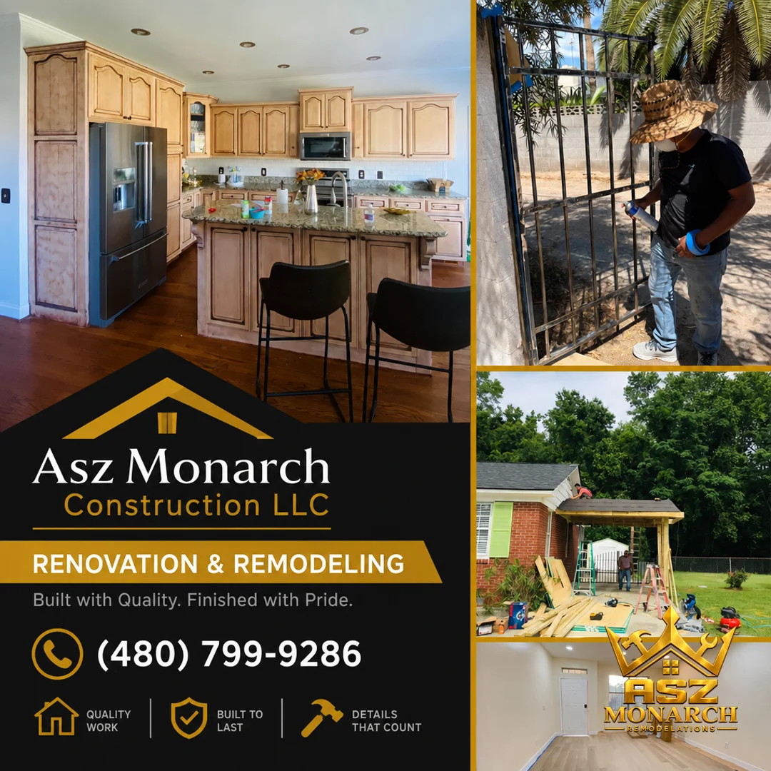 Asz Monarch Construction LLC · Construcción y remodelación