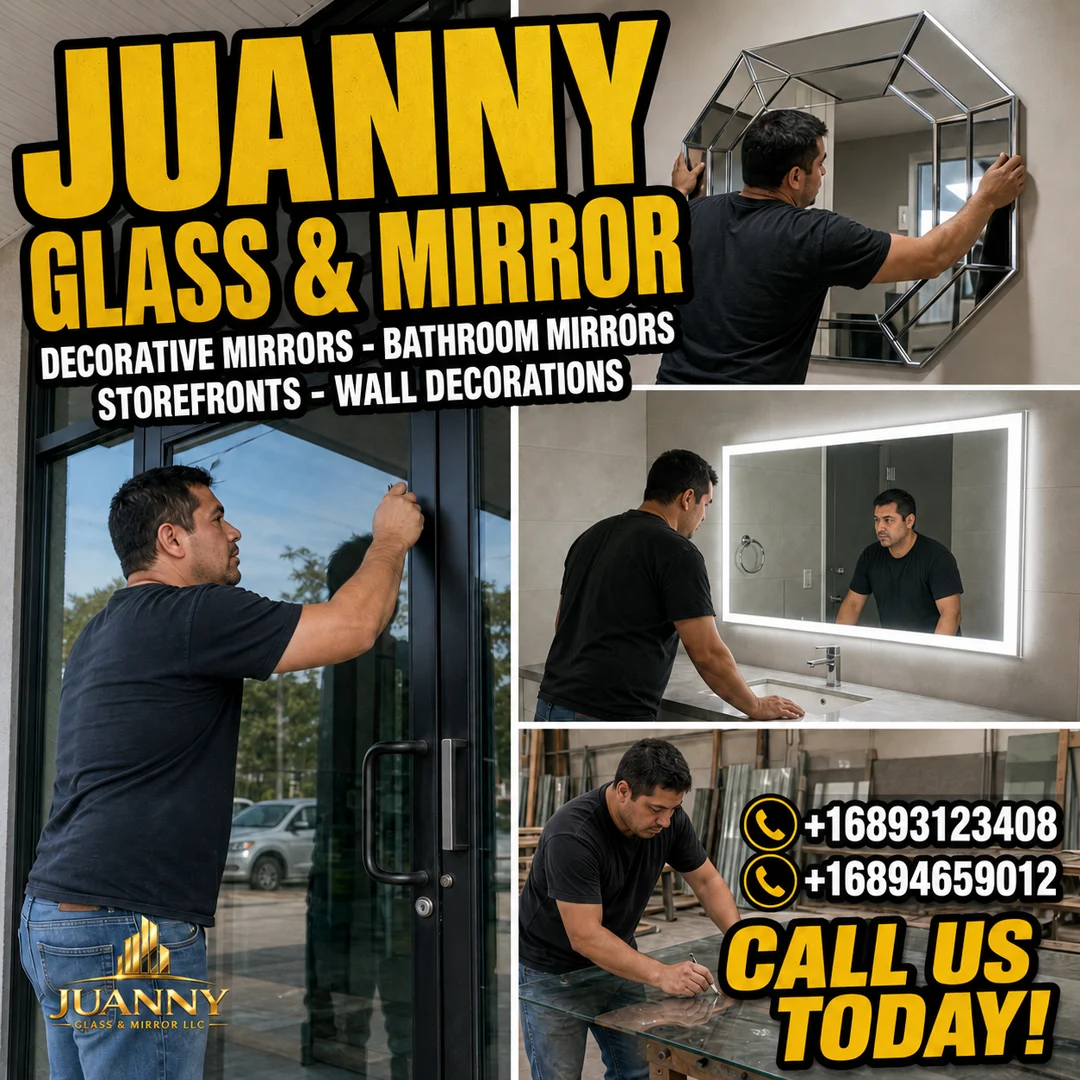 Juanny Glass & Mirror · Glass & Mirror
